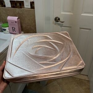 LANCÔME GOLD MAKEUP BAG TRAVEL CASE